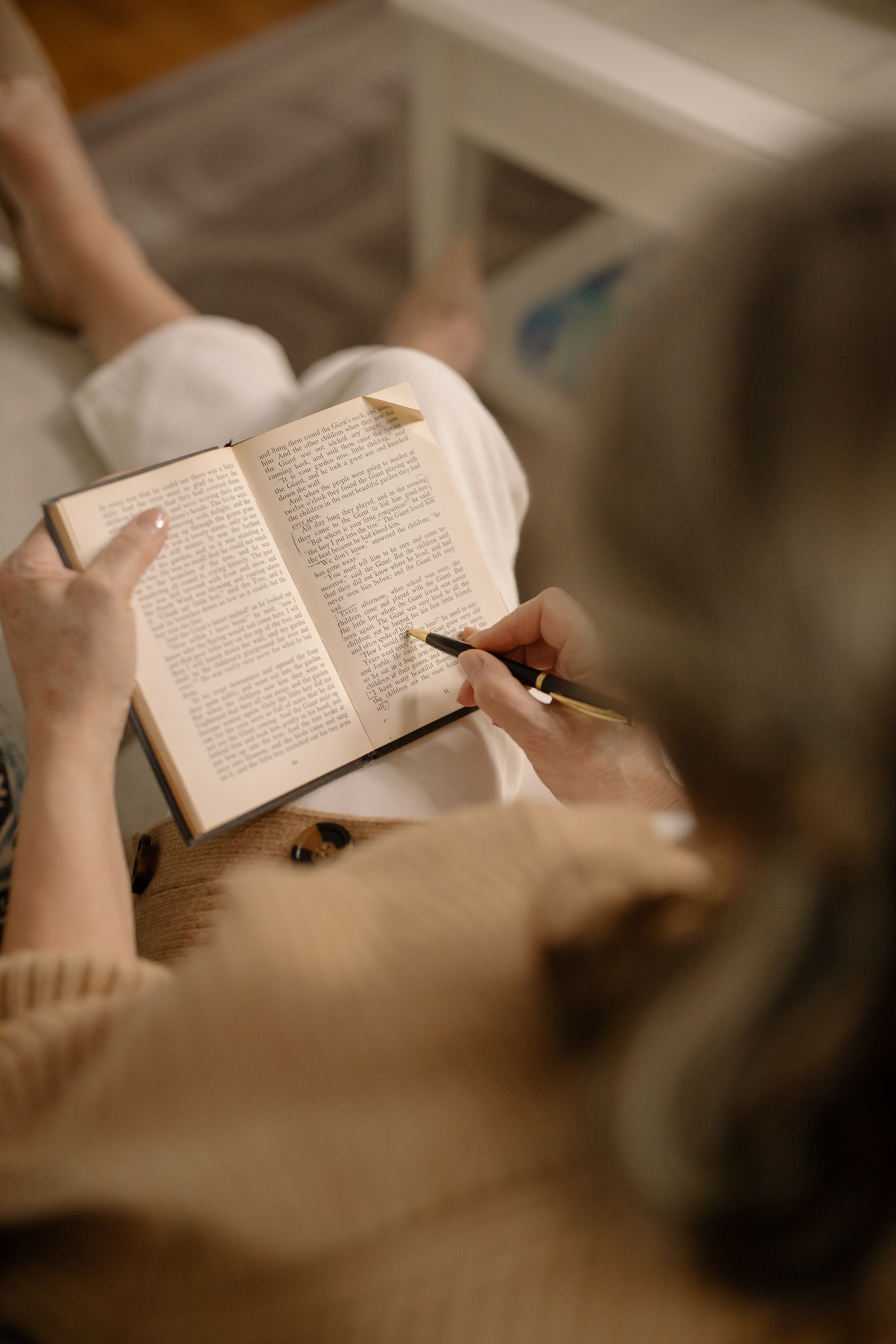Person Reading a Book